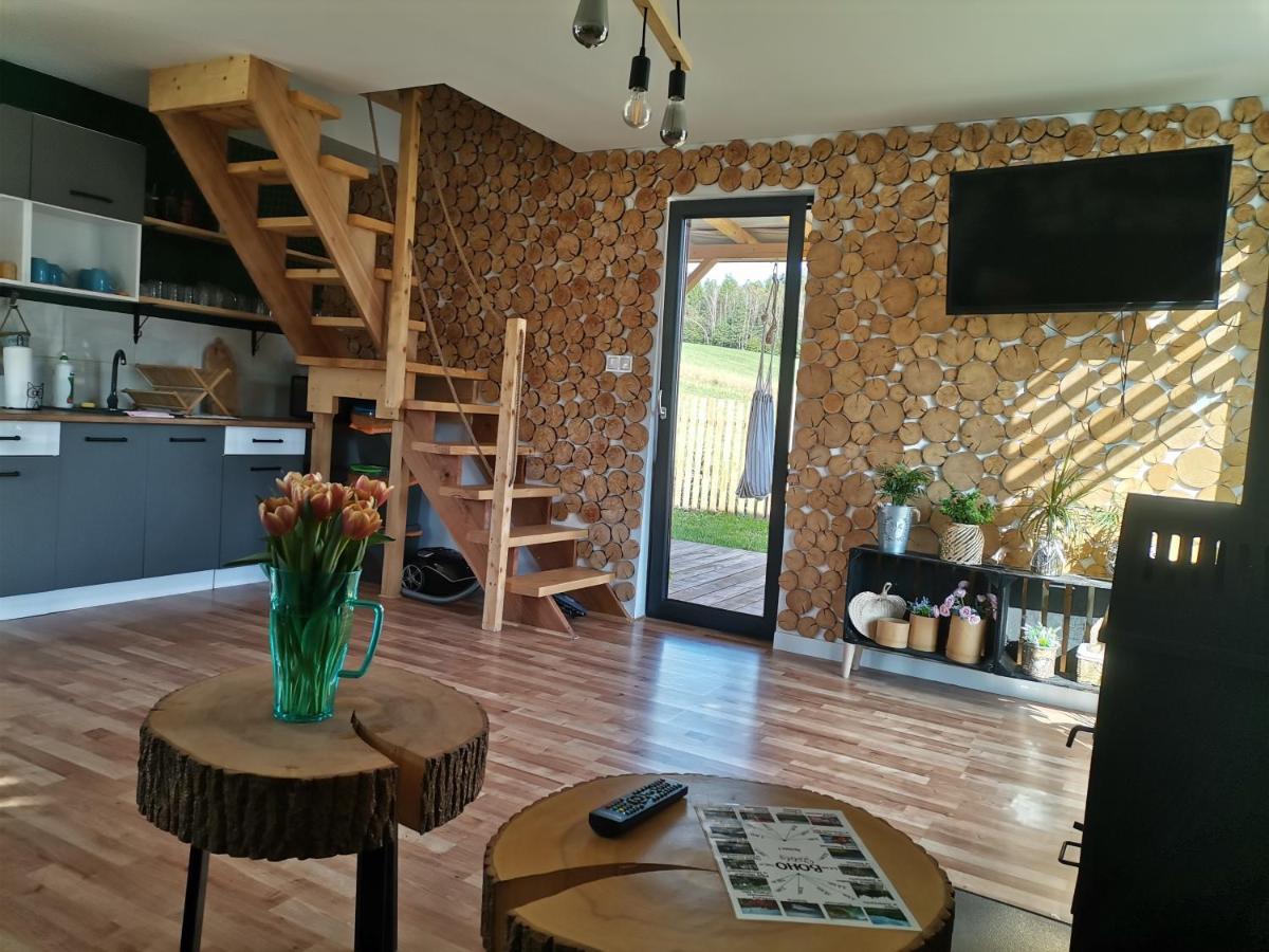 Ferienwohnung Bieszczadzkie Boho Stodoly Myczkowce Exterior foto